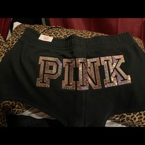 PINK BLING SHORTS